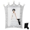 Zerodeko Pearl Crown Photo Frame Wedding Picture Display Family Photo