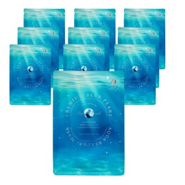 Raphael Premium Blue Pearl Aqua Renewal Mask Pack 30ml 10 Sheets / 라파엘 프리미엄 블루펄 아쿠아 리뉴얼 마스크팩 30ml 10매