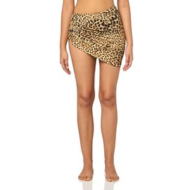 NORMA KAMALI Women's Standard Diana Bottom, Cheetah Patch