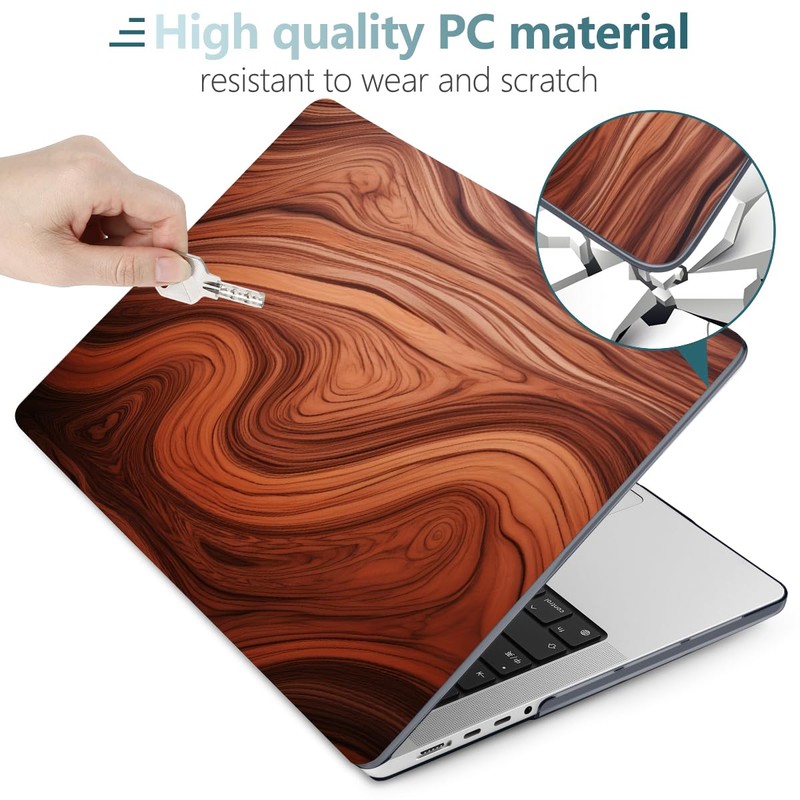 TWOLSKOO for MacBook Pro 16 inch Case M4 A3403 A3186