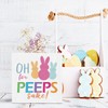 Rustic Easter Office Desk Decor - Cute for Peeps Sake