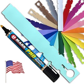 TAGKRAFTERS 7" x 1" Mint with Marker - 2,000 Pcs - Plastic Plant Tags and Labels - Wrap Around Thermal Plastic - Nursery Garden Tree Labels | Made in The USA |