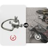 HVAC Locking Key Tool for Installation/Removal of Refrigerants, Quick Access