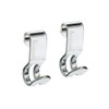Smedbo "Sideline" Soap Basket Hooks of Stainless Steel, Polished Chrome,