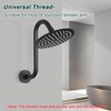 BathAce Shower Arm Flange, Stainless Steel Replacement Wall Split Flange/Escutcheon