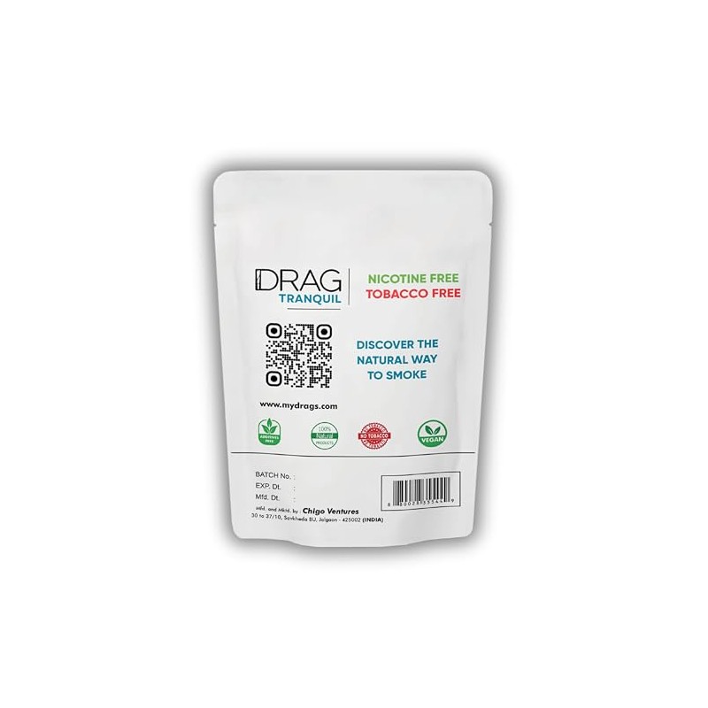 Herbal Smoking Blend - Drag (Blend of Exotic Flowers and