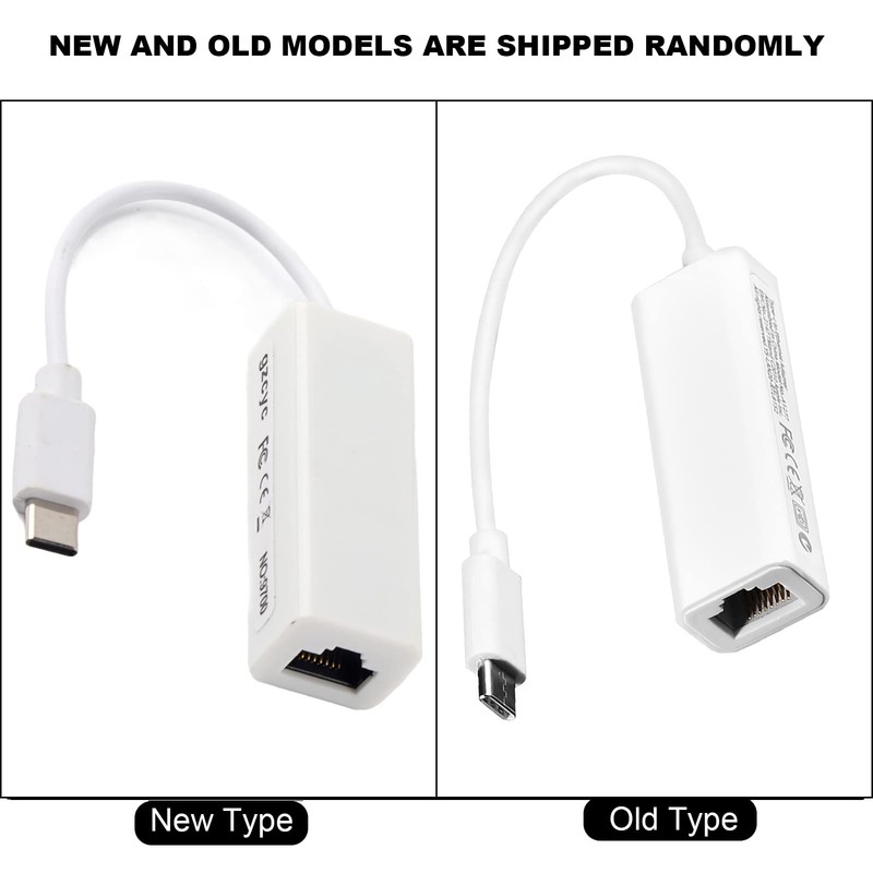 Annadue USB 3.1 Type C to RJ45 Adapter, Plug and