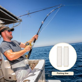 Invisible String | 656 Feet/Roll Clear Fishing Bait Thread,Invisible Fishing Wire, 0.2mm Elastic Fishing Thread for Long-Distance Fishing