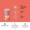 BOLSIUS 4 Pack Ash Rose Rustic Pillar Candles - 2.75