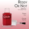 Color Club Nail Lacquer, Reddy or Not Number 431 15 ml