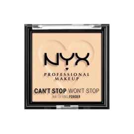 NYX 프로페셔널 메이크업 캔트 스톱 프레스드 파우더 매트화 - 라이트 [10 RICH] NYX Professional Makeup Can't Stop Pressed Powder Matte - Light [10 RICH]