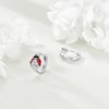 POPLYKE ladybug earrings 925 Sterling Silver ladybug Hoop Earrings lady