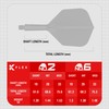 Target Darts Luke Littler K Flex Flights and Shaft System,