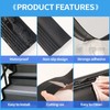 Elvone Stair Nosing, Rubber Edging Guard Trim Self Adhesive, Vinyl
