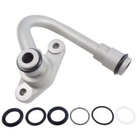 HPOP Discharge Tube,Fits for Ford 2003-2004 6.0 L F-250 F350 F450 F-550 Super Duty,Fits for Ford Excursion 2003-2004,Fits for Ford E-350 Super Duty Van,High Pressure Oil Pump Replace 3C3Z-9T288-AA