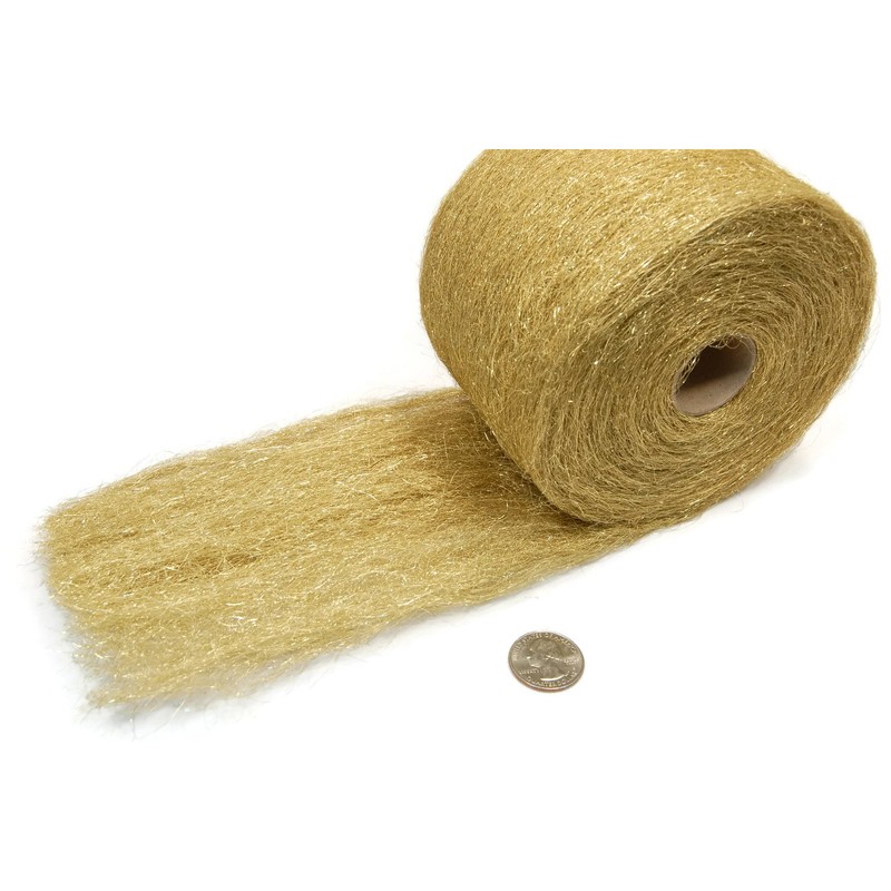 Brass Wool (FINE Grade) - 1lb Roll - by Rogue