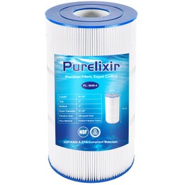Purelixir NSF Certified C100S Pool Filter Compatible with Hayward CX100XRE, Hayward SwimClear C100S, PA100S, Unicel C-9440, Ultral-D3, 100 Sq. Ft, L x OD:28 3/16" x 10 1/8", 1-Pack