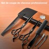 SURFOU Hair Scissors Set 6.7 Inch Hairdressing Scissors Professional Hair