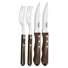Tramontina Jumbo Steakbesteck, Set 4-teilig, mit 2 Steakmessern und 2