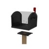 Architectural Mailboxes UMBS0B06AM Mounting Board, Steel Accessory, No Size, Black