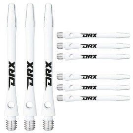 Red Dragon DRX White Coated Aluminium Medium Shafts