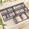 5-Pack Foldable Drawer Organizers for Underwear & Bras – Lightweight