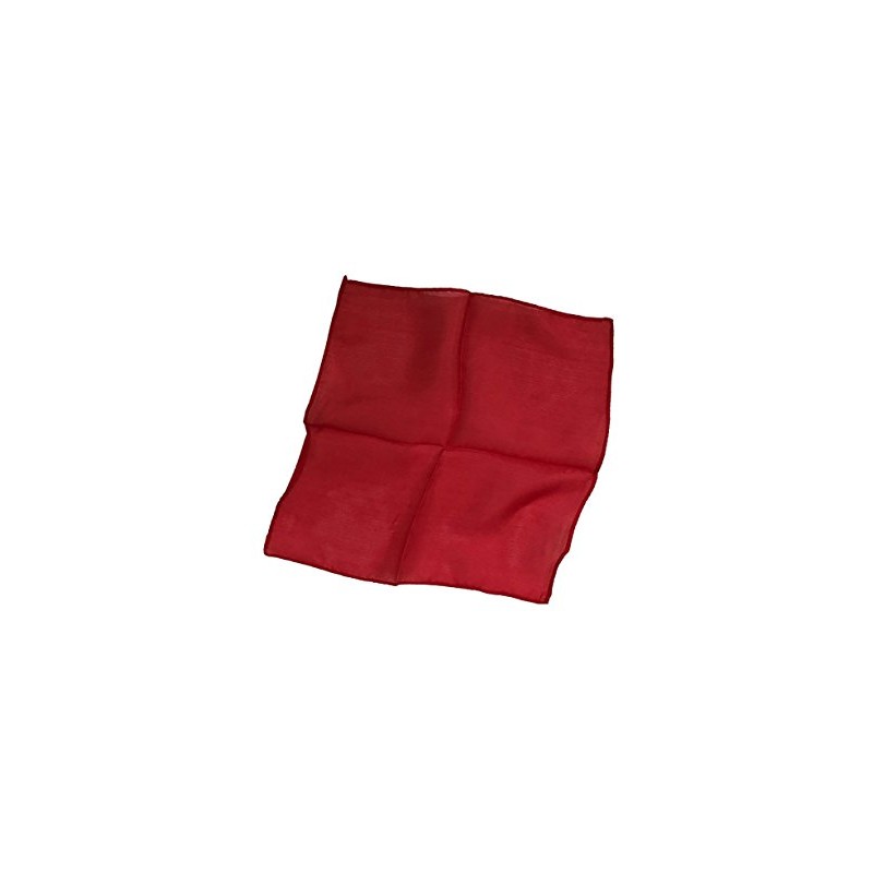 London Magic Works Magicians Silks with Tricks (red, 18 inch)