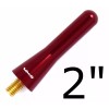 VMS RACING FORD F150 RED ANTENNA 2” SHORT ALUMINUM FITS