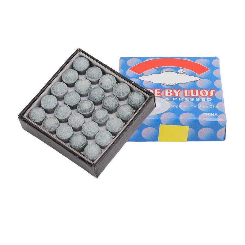 50Pcs Snooker Pool Cue Tips Grade A Leather Billiard Cue