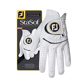 FootJoy Men's StaSof Prior Generation Golf Glove White Cadet XX-Large, Worn on Left Hand