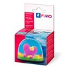 FIMO 70 x 52 mm Oval Snow Globe, Transparent
