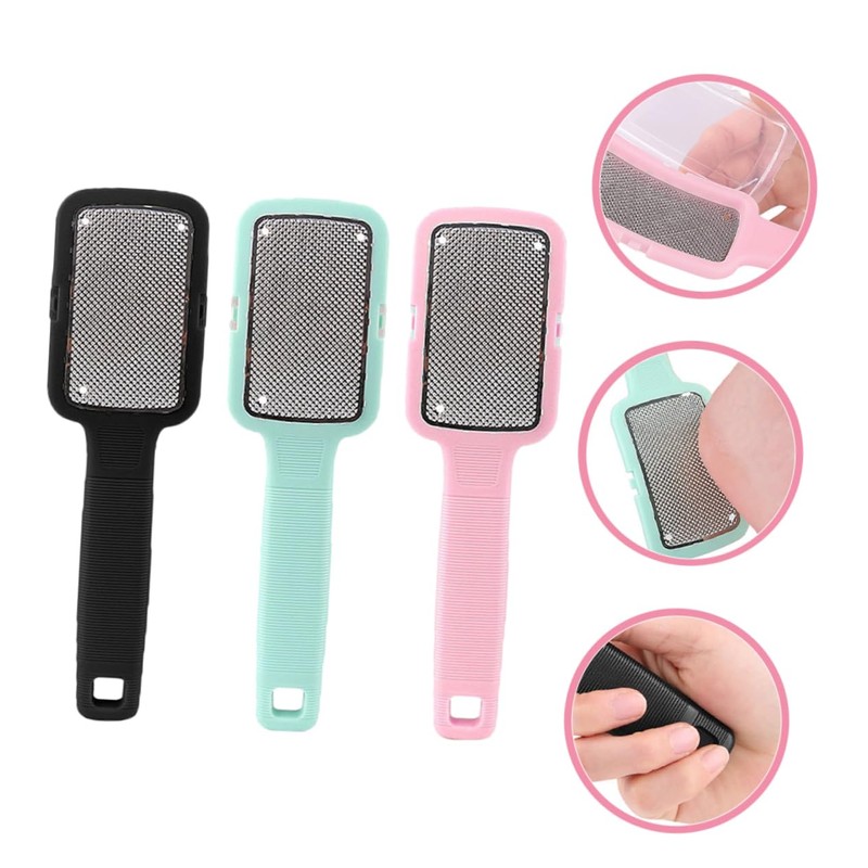 MERRYHAPY Calluses Remover Foot File 3pcs Tool Exfoliating Feet Grinder