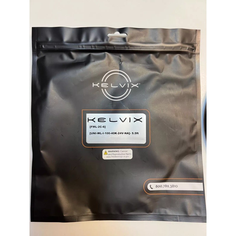 KELVIX 5.5ft KELVIX 4000K 24VDC White Static LED Strip Indoor