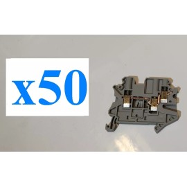 phoenix x50 NEW Phoenix 3044364 UT4TWIN TERMINAL BLOCK 3-CONNECTION 32-AMP 500-V