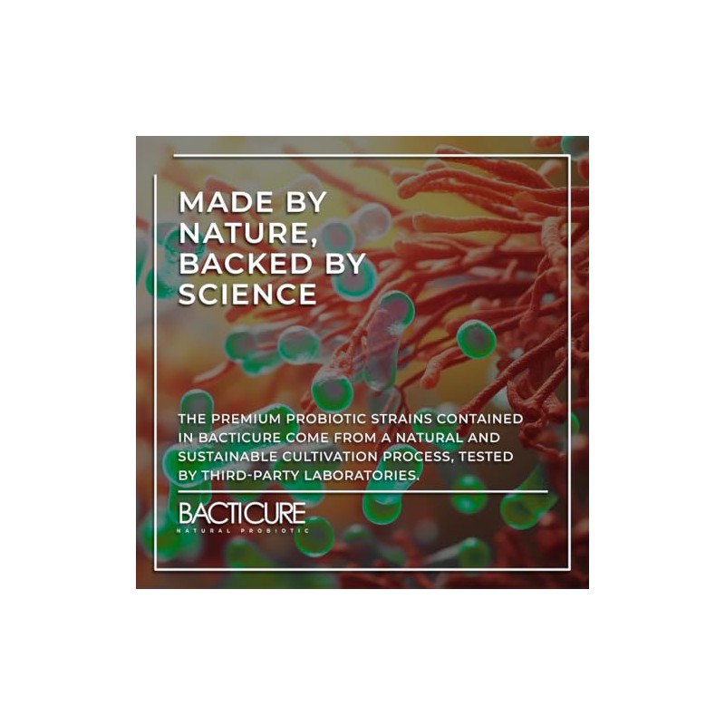 BACTICURE (1) Probiotic Probiotico Natural ORIGINAL by BACTICURE
