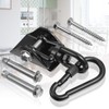 Hammock Hanging Kit,Hanging Chair Hardware 360°Rotating 1200 lb Capacity Hammock