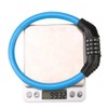 VOANZO 2pcs Bicycle Lock Cable, 4-Digit Number Resettable Combination Bike