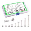 Chicago Binding Screws Posts Assorted Kit,Hincell 90Sets 9 Sizes 304