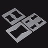 3Pcs 6x6 Inches Butterfly Key Inlay Template Router and Decorative