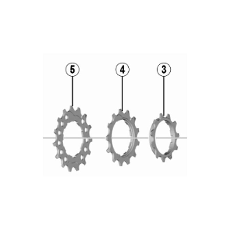 シマノ (SHIMANO) リペアパーツ 11Tギア CS-M9000 Y1PU11000