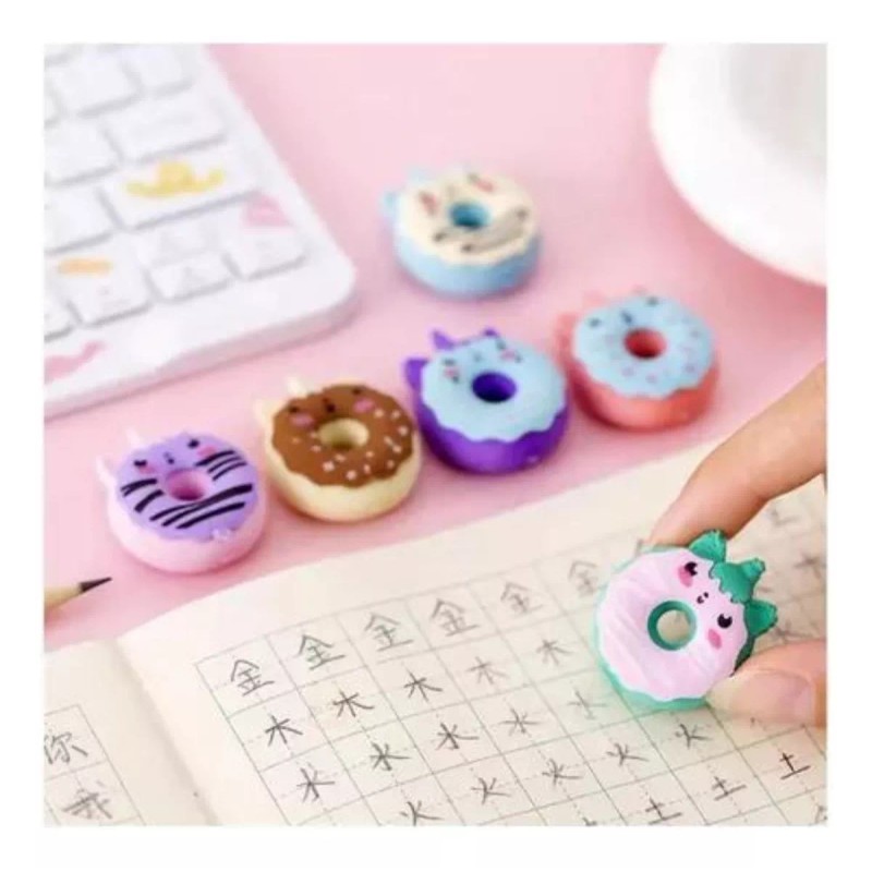 Xiao Gu dong Eraser 2 Cajas Diferentes De Gomas Kawaii