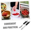 Ciieeo Pepper Corer Remover Set Deseeder Tool for Chilies Jalapenos