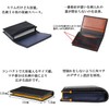 Legare Business Card Holder, Men's Card Case, Two-Tone Genuine Leather,