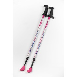 Urban Poling - Pink 4LIFE Trekking/Walking/Hiking/Nordic Walking Poles (Pair) …