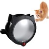 Cat Flap Door Magnetic 4 Locking Modes Safe Plastic Automatic