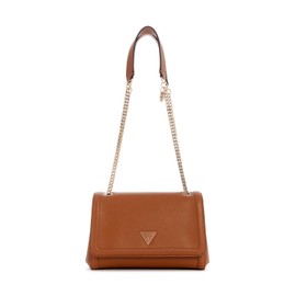 GUESS Noelle II Convertible Xbody Flap Bag Light Cognac