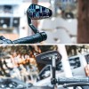 GOODFITMENT Motorcycle Folding 7/8" Bar End Side Mirrors For Harley