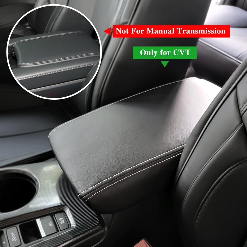 Ruautumn Car Center Console Armrest Cover for Honda Civic 2022-2025