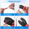 nuyikaso Solar Crimping Tool PV Crimper Crimping Tool for AWG26-10