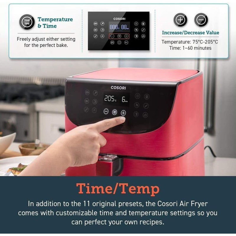 COSORI Air Fryer 5.8QT Oil-Free XL Electric Hot Air Fryers